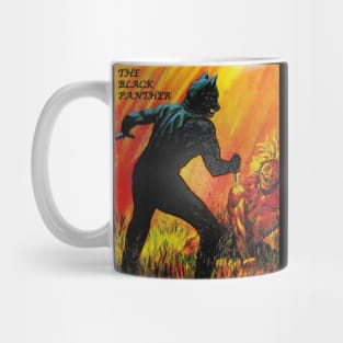 The Black Panther - Death Comes Silent (Unique Art) Mug